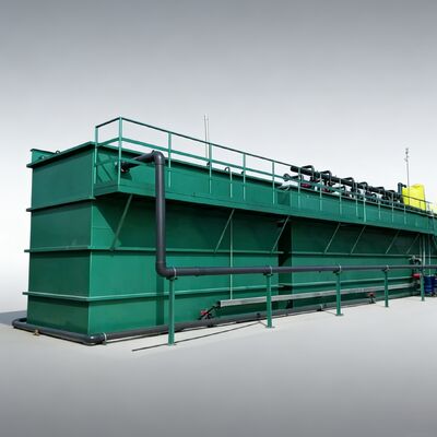 Integrated Wastewater Treatment System With Multi Stage Process for Industrial and Municipal Applications and Customized Design