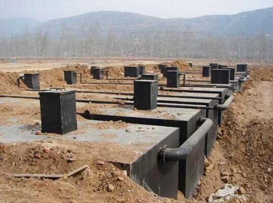 Underground Integrated Sewage Treatment System for Port and Wharf Sewage Disposal
