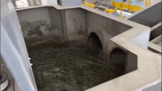 Maszyna do odwadniania osadów z prasą śrubową